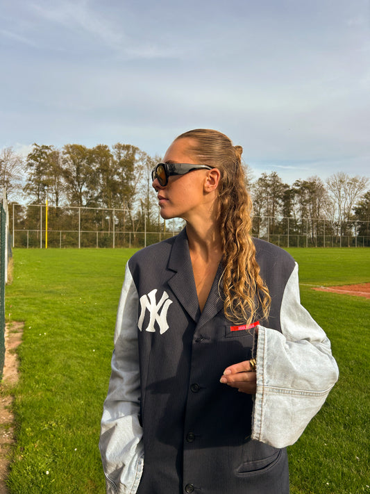 White Yankees Denim Blaze